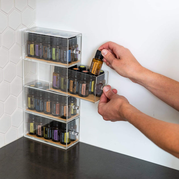 Essential Oil Four Drawer Tower - Oil Life