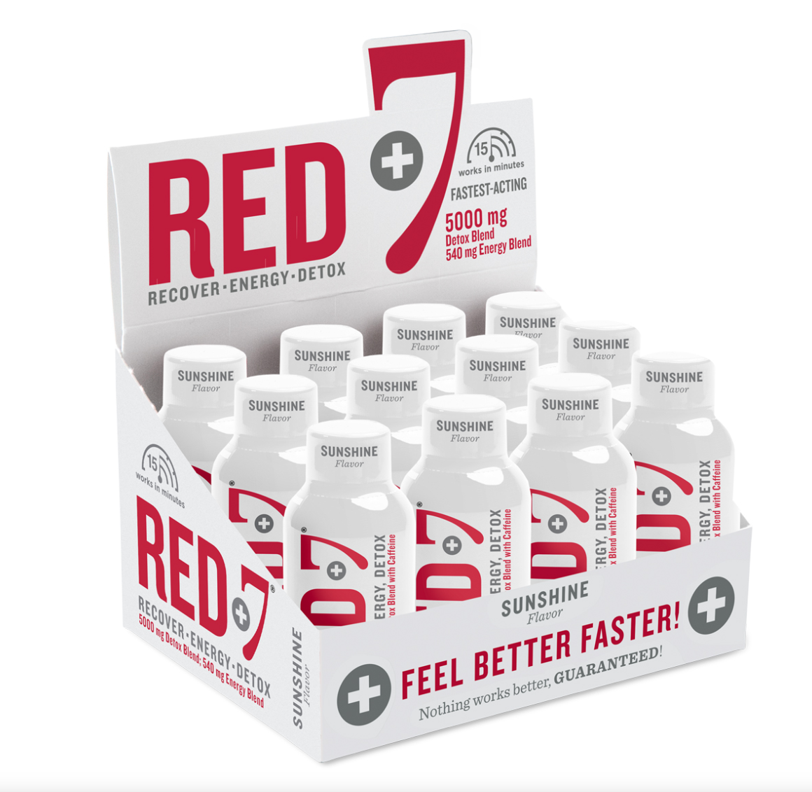 RED 7 Recover+Energy+Detox Shot