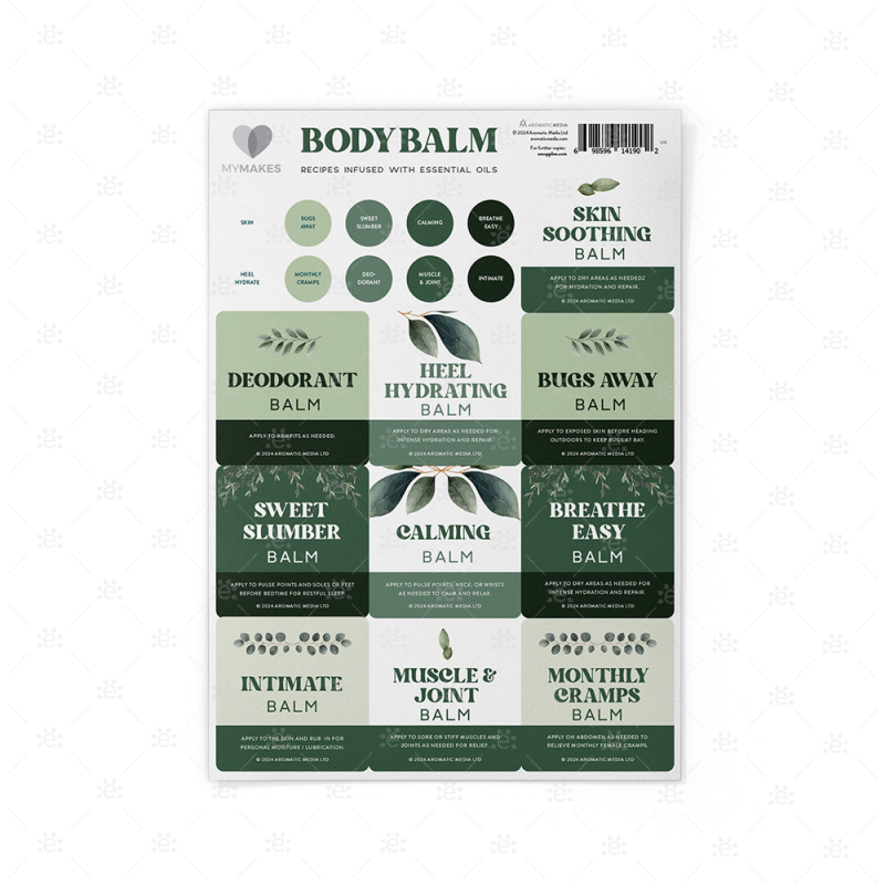 Mymakes: Body Balm (Single Set) Brochure