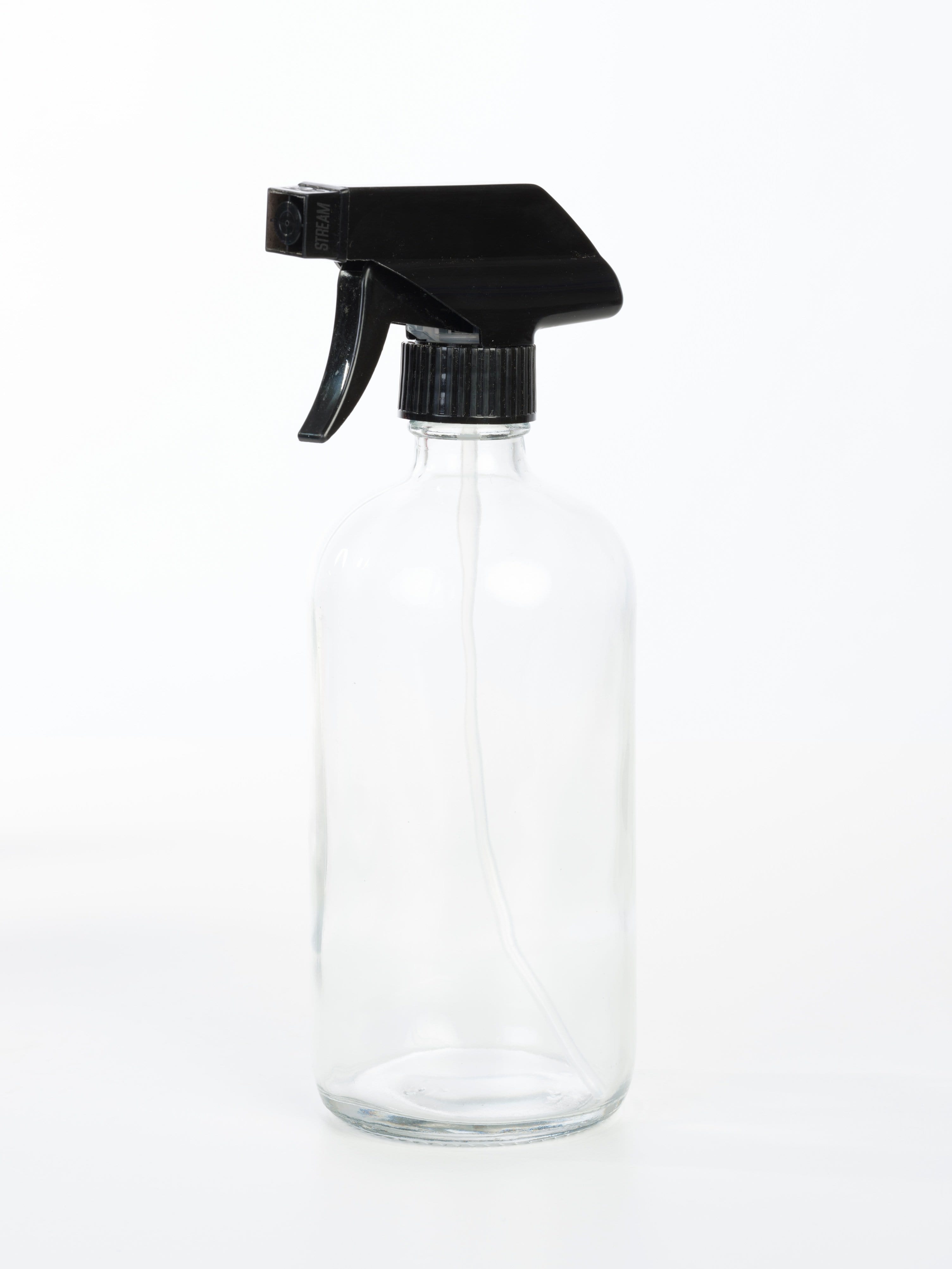 16 oz. Plastic Bottle with Black Trigger Sprayer - AromaTools®